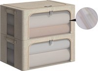 NEW $30 2 Pack Clothes Storage Bins