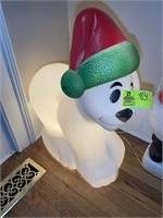 BLOW MOLD POLAR BEAR APPROX 30 IN TALL  BY GENERAL