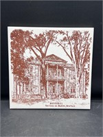 Vintage Boscobel House tile Garrison-on-Hudson NY