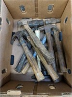Box of Asorted Hammers