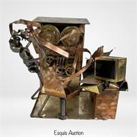 Joseph Romano Mix Metal Steampunk Art Sculpture
