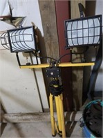 Dual Worklight on Stand