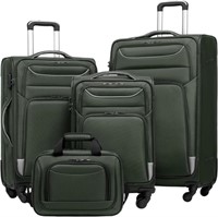 Coolife Luggage 4 Piece Set Suitcase Tsa Lock