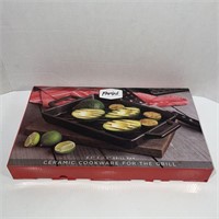 PARINI CERAMIC GRILL OVEN TRAY 8.5 X 11.5