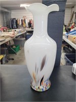 Glass vase 14 inch