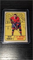 1967 68 Topps Hockey Gilles Trembley #5