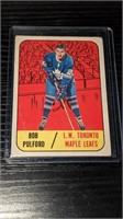 1967 68 Topps Hockey Bob Pulford #19