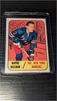 1967 68 Topps Hockey Wayne Hillman #22