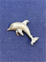 Dolphin brooch