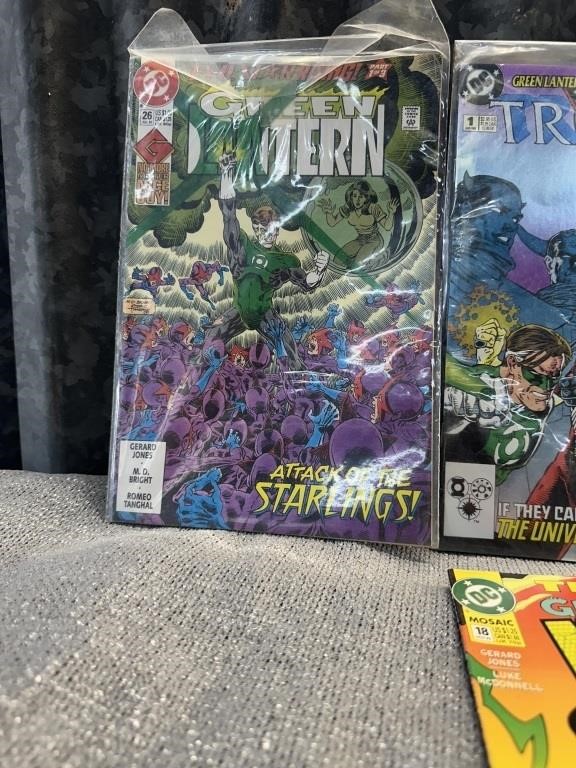 4 DC Green Lantern comics