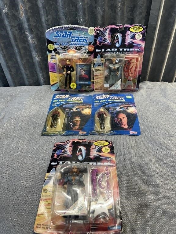 5 Star Trek Action Figures