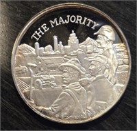 One Ounce Silver Round: The Majority