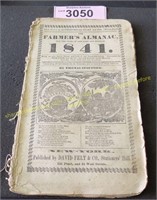 1841 Farmers Almanac