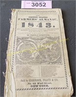 1843 Farmers Almanac