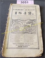 1842 Farmers Almanac