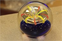 Large Artglass Paperweight