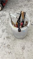 5 gallon bucket of tools