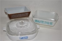 Vtg Amana Radarange Corningware, Pyrex