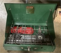 Coleman Vintage 2 Burner Camping Stove.