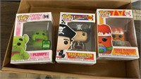 Lot of 3 Funko Pops, Candy Land, Fast Times and