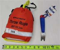 Marine Tow Rope & Snap Tool