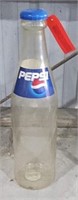 Pepsi bank, plastic  @ 24" H