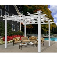 8"x8" Flat Top Pergola