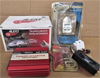 ALERT 400S AUTO ALARM*POWER INVERTER 225 WATT*MORE