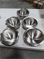 5 Double Walled Serving Bowls