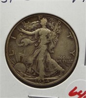 1934-S Walking Liberty half dollar.