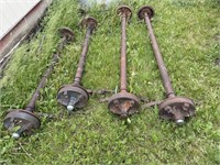 4 Mobile Home Axles