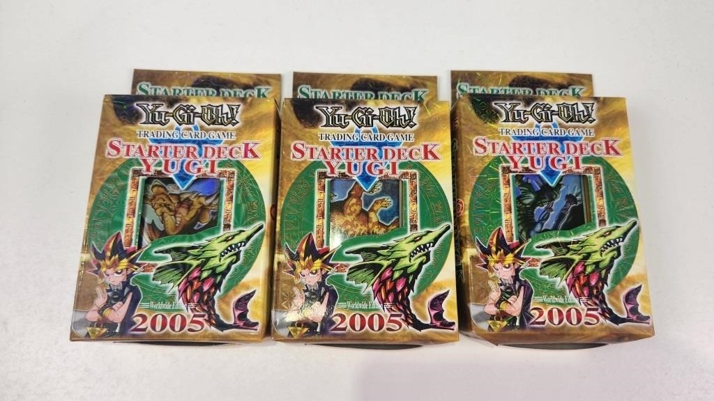 (3) Packs of Yu-gi-Oh Trading Cards (we cannot