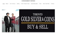Toronto Gold Silver and Coins Website