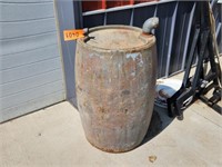Std Oil Company 56 Gal Cast Barrel