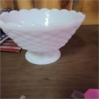 Milk Glass Bowl