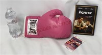 Irish Mickey Ward Auto Boxing Glove w COA & Movie