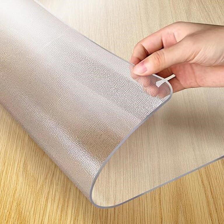 Vicwe 42x 72 Inch Clear Table Cover Protector,1.5