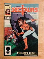 JAN 1986 Marvel Sectaurs Comic Book