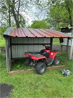 8x6 Small Livestock Shelter Lean to