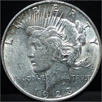 1923-D Peace Silver Dollar