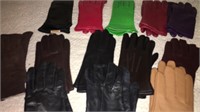 Ladies Wilson Leather & Assorted Driving Gloves