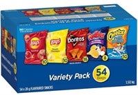54-Pk Frito-Lay Flavoured Snacks, Variety Pack, 28