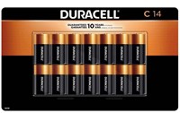 14-Pk Duracell CopperTop C Batteries