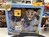 THE MENSCH ON A BENCH DOLL