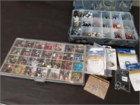 Beads in Case, Case with Jewelry Parts