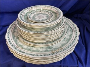 Royal Bassett Windermere England: 6 plates, 6 cups