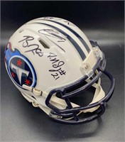 Tennessee Titans Autographed Mini Helmet