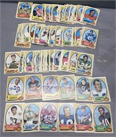 1970 Football Card Lot With Stars