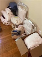 Lot of Blankets & Bed Linens