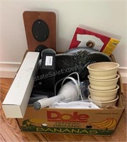 Box of Misc Home Items